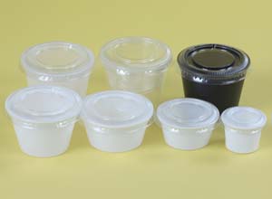 Deli Containers - portion cup and lid